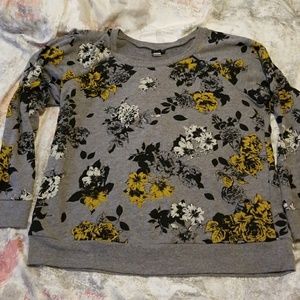Worn Twice Flowery Sweatshirt